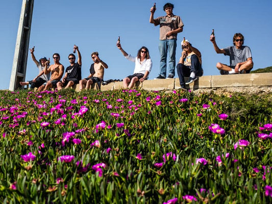 SUPER BOCKS AND SURF IN ERICEIRA, PORTUGAL, EURO THRASH BEGINS!