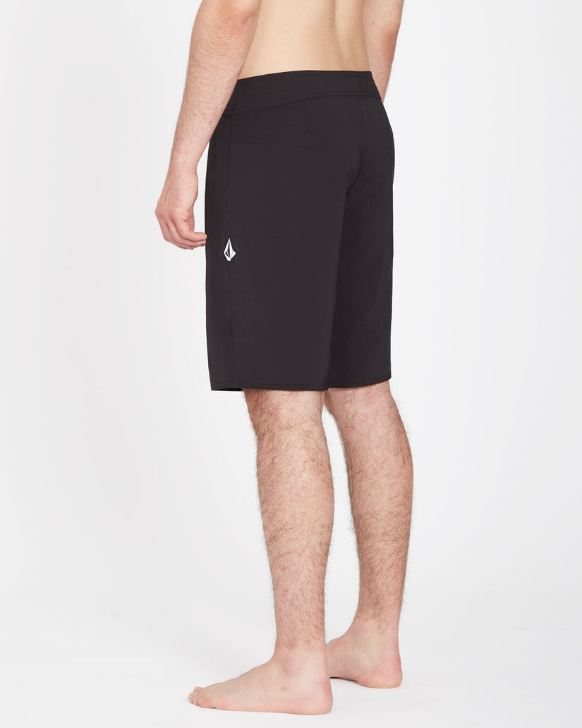 Boardshort Lido Solid Mod 20" - BLACK