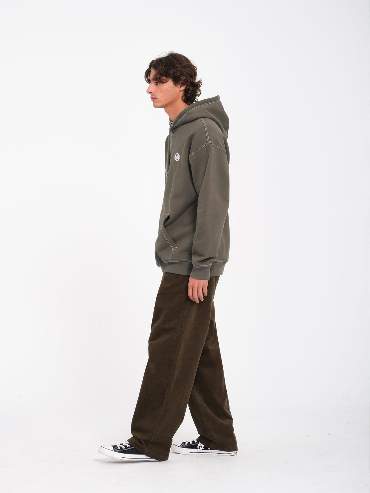 Pantalon Freazy Loose - DARK BROWN