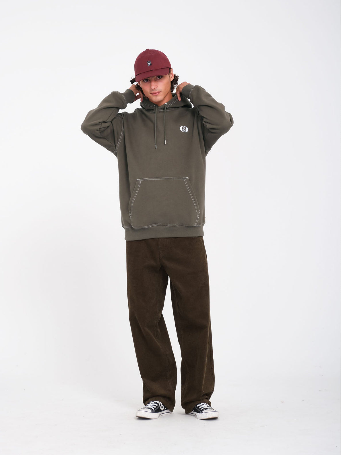 Pantalon Freazy Loose - DARK BROWN