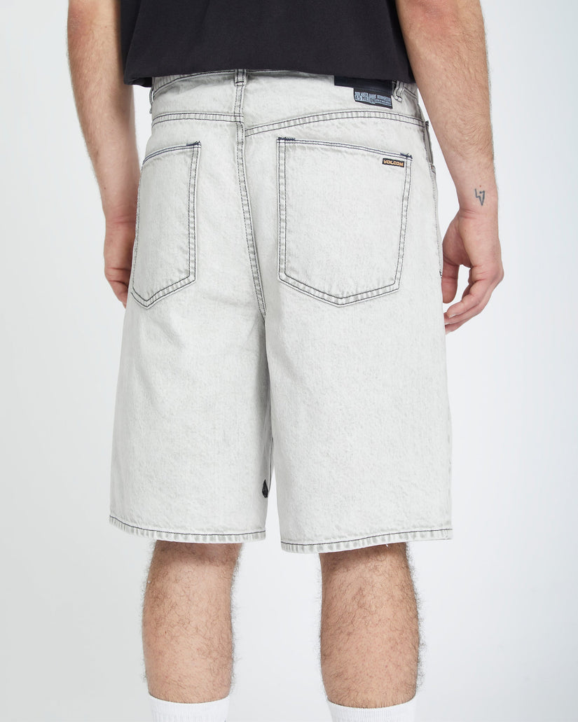 Short Denim Billow - BONE