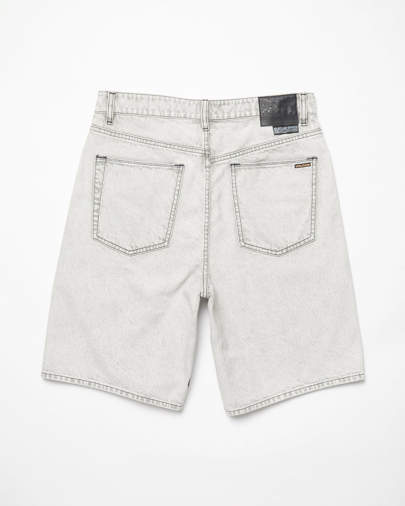 Short Denim Billow - BONE