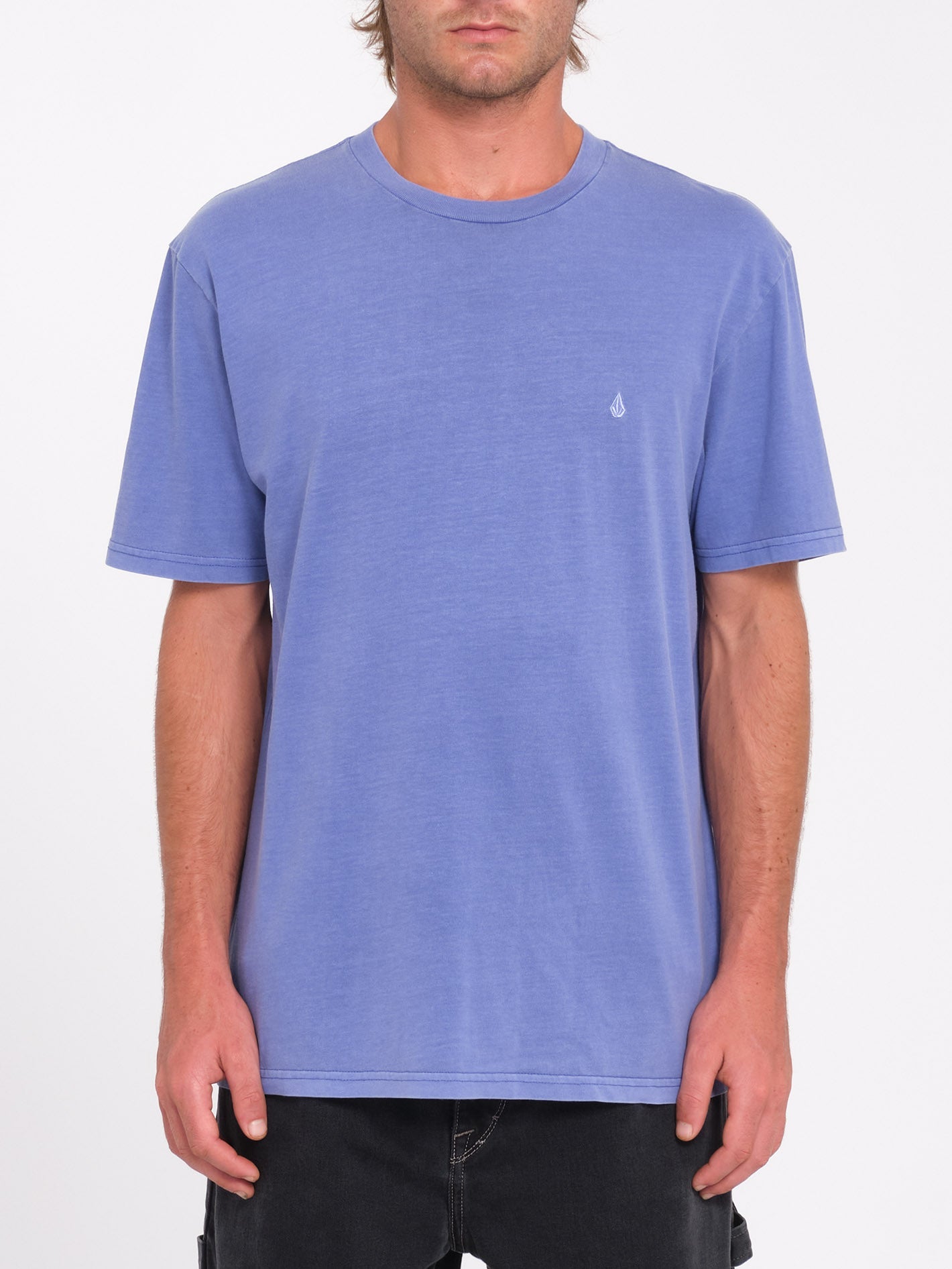 T-shirt Solid Stone - BALLPOINT BLUE