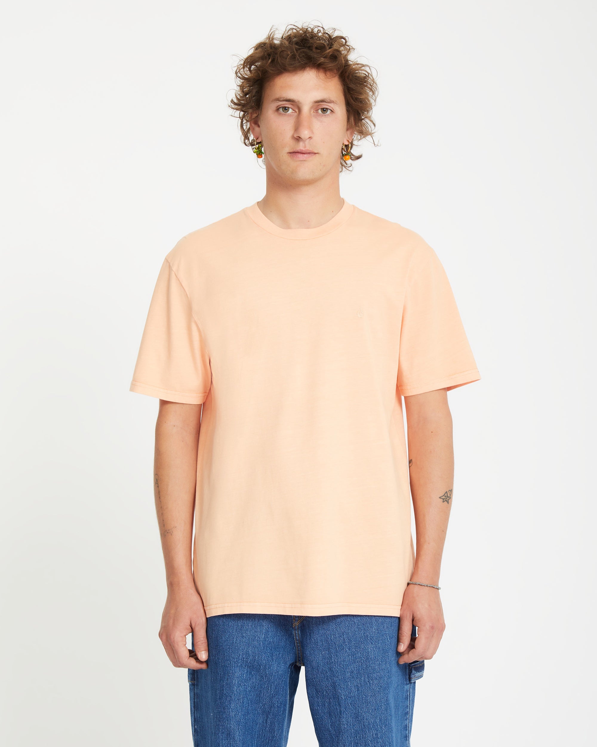 T-shirt Solid Stone - PALE PEACH