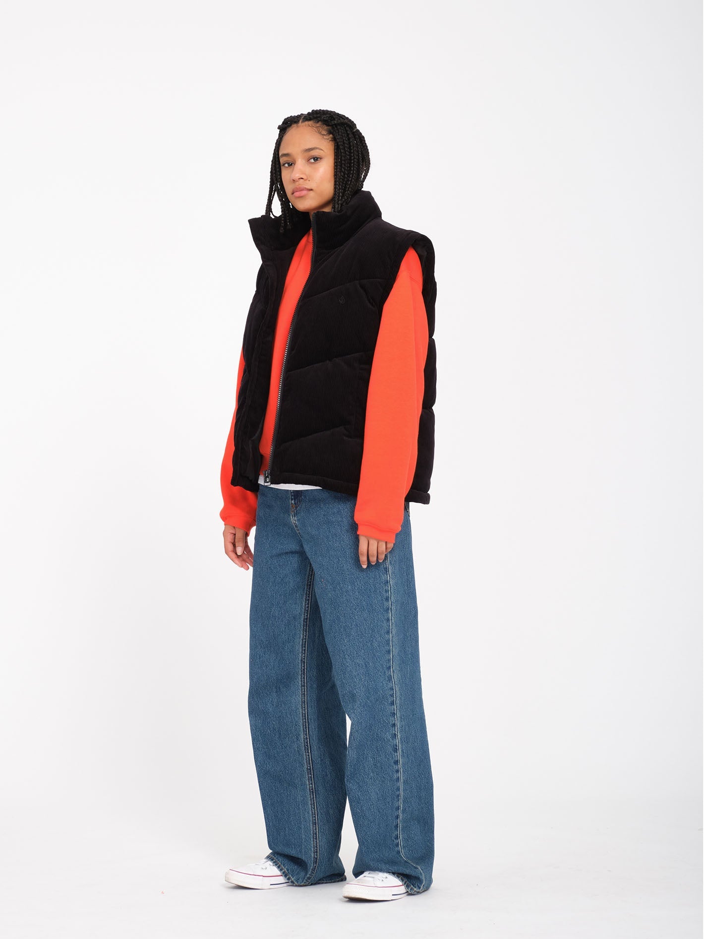 Veste doudoune Cord N Puff BLACK Femme Volcom France