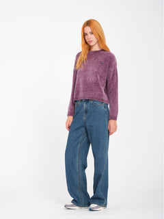 Jean Stoned High Rise - INDIGO RIDGE WASH