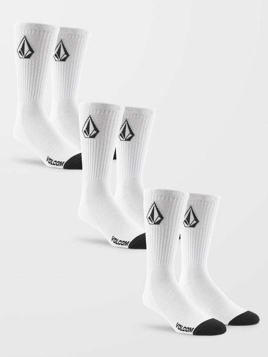 Chaussettes Full Stone (Pack de 3) - WHITE