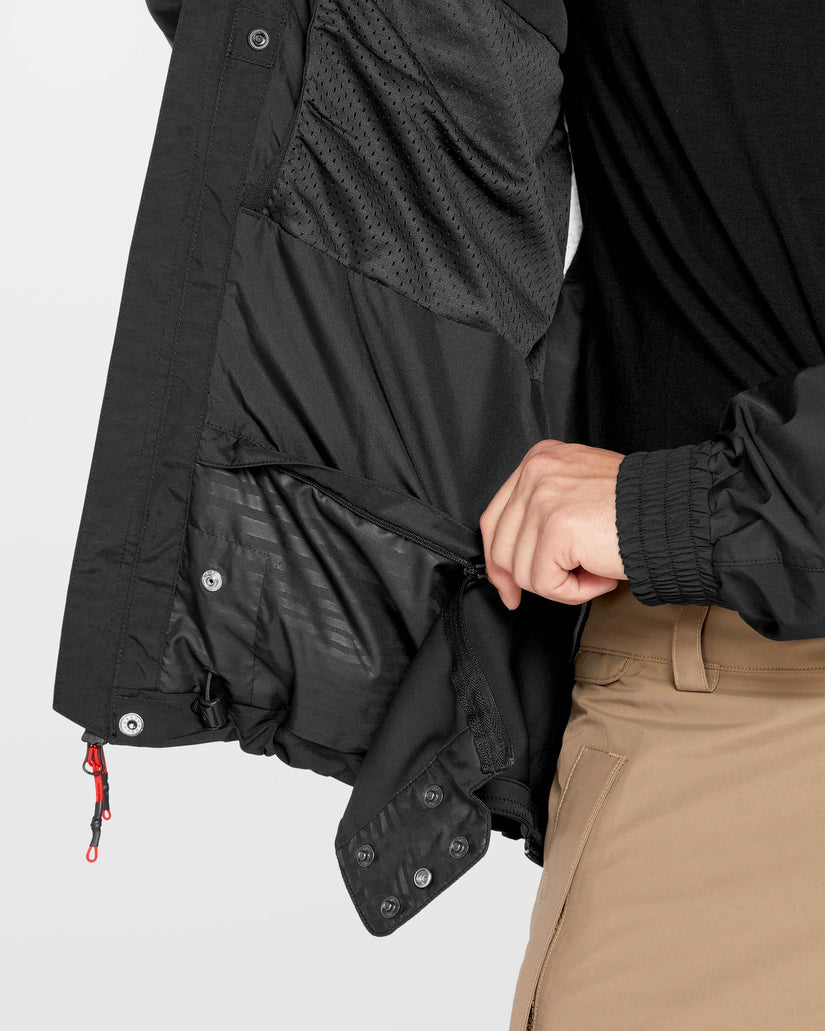 Veste Longo Gore-Tex - Black