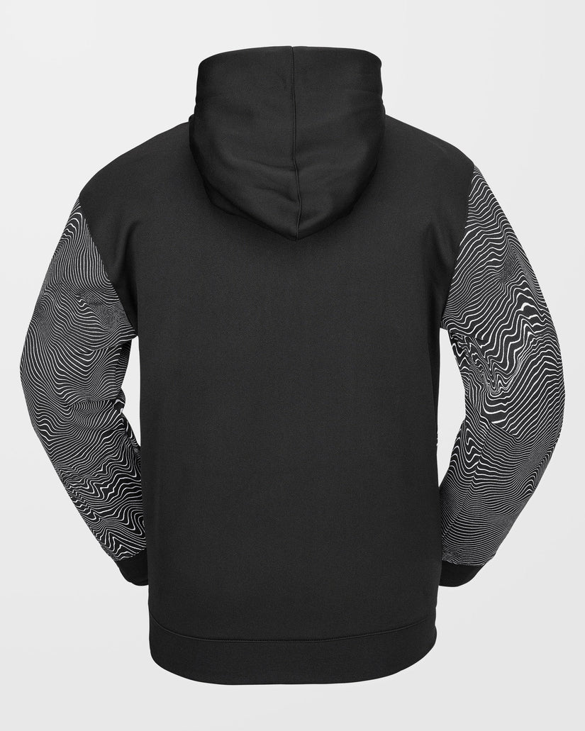 Sweat à capuche Hydro Riding - Black Print