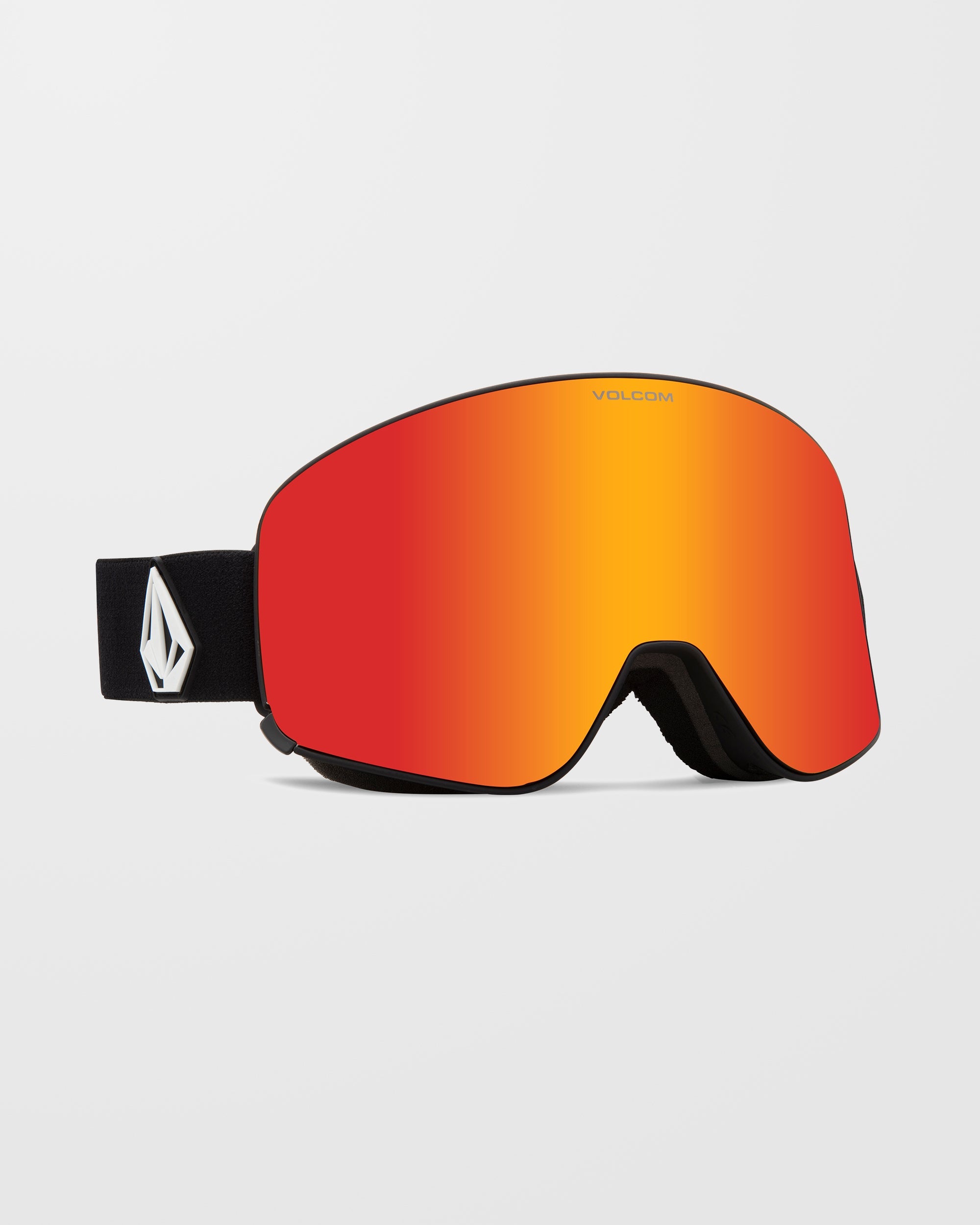 Masque de snow Odyssey Matte Black (+écran bonus - Jaune) - Red Chrome