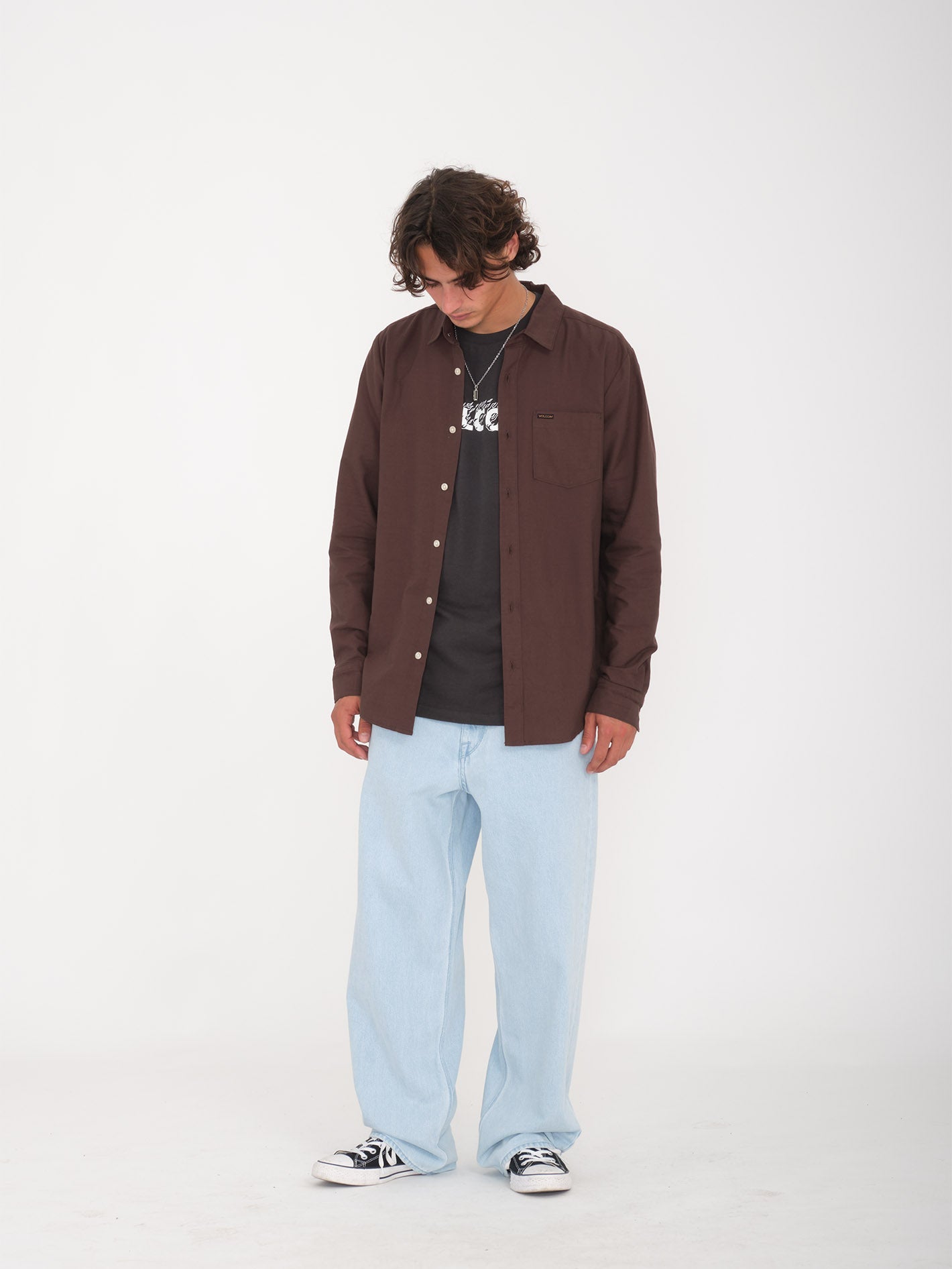 Chemise Veeco Oxford - PUMICE