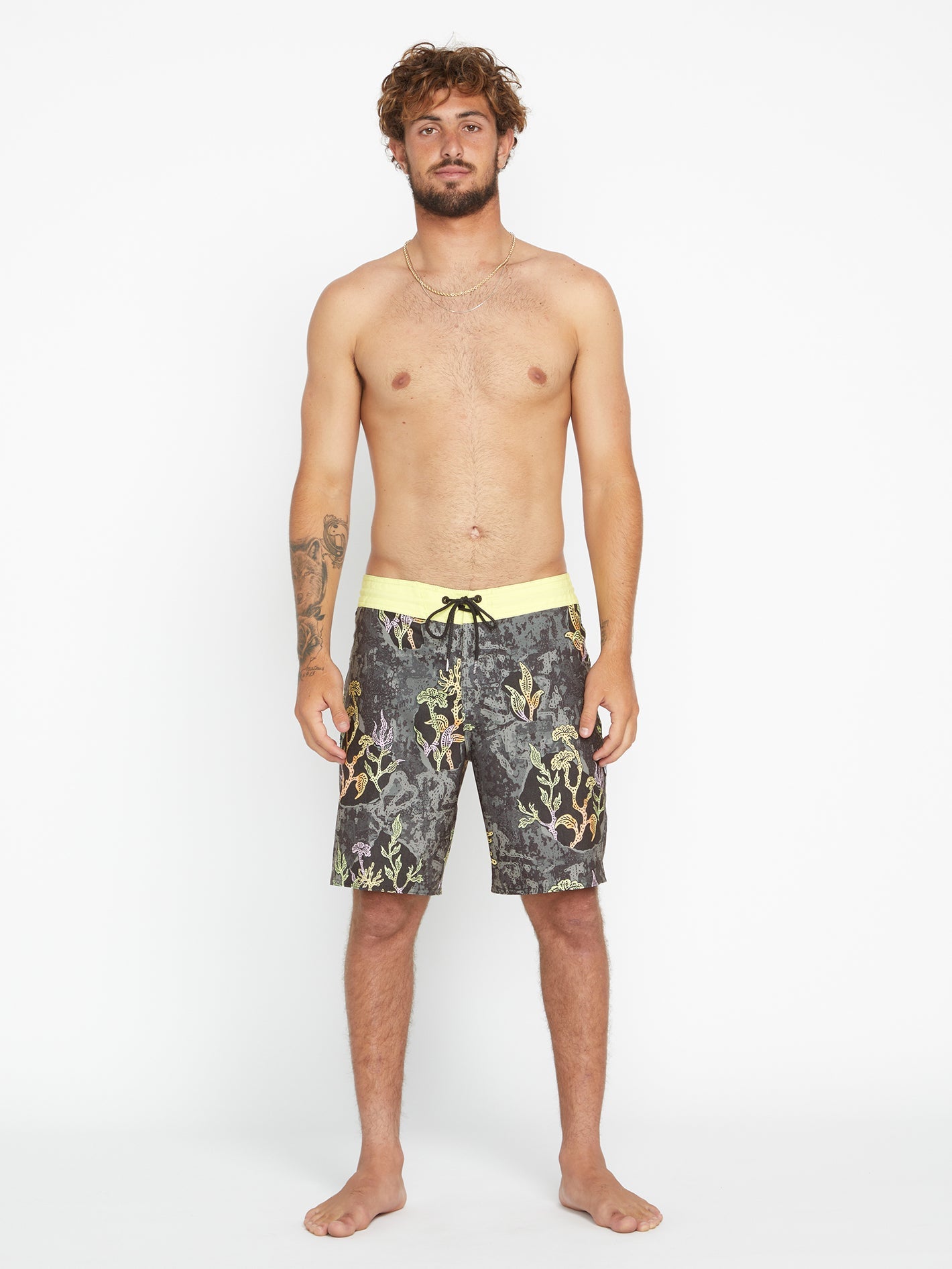 Boardshort Mashed Stoney 19" - DUSK GREY