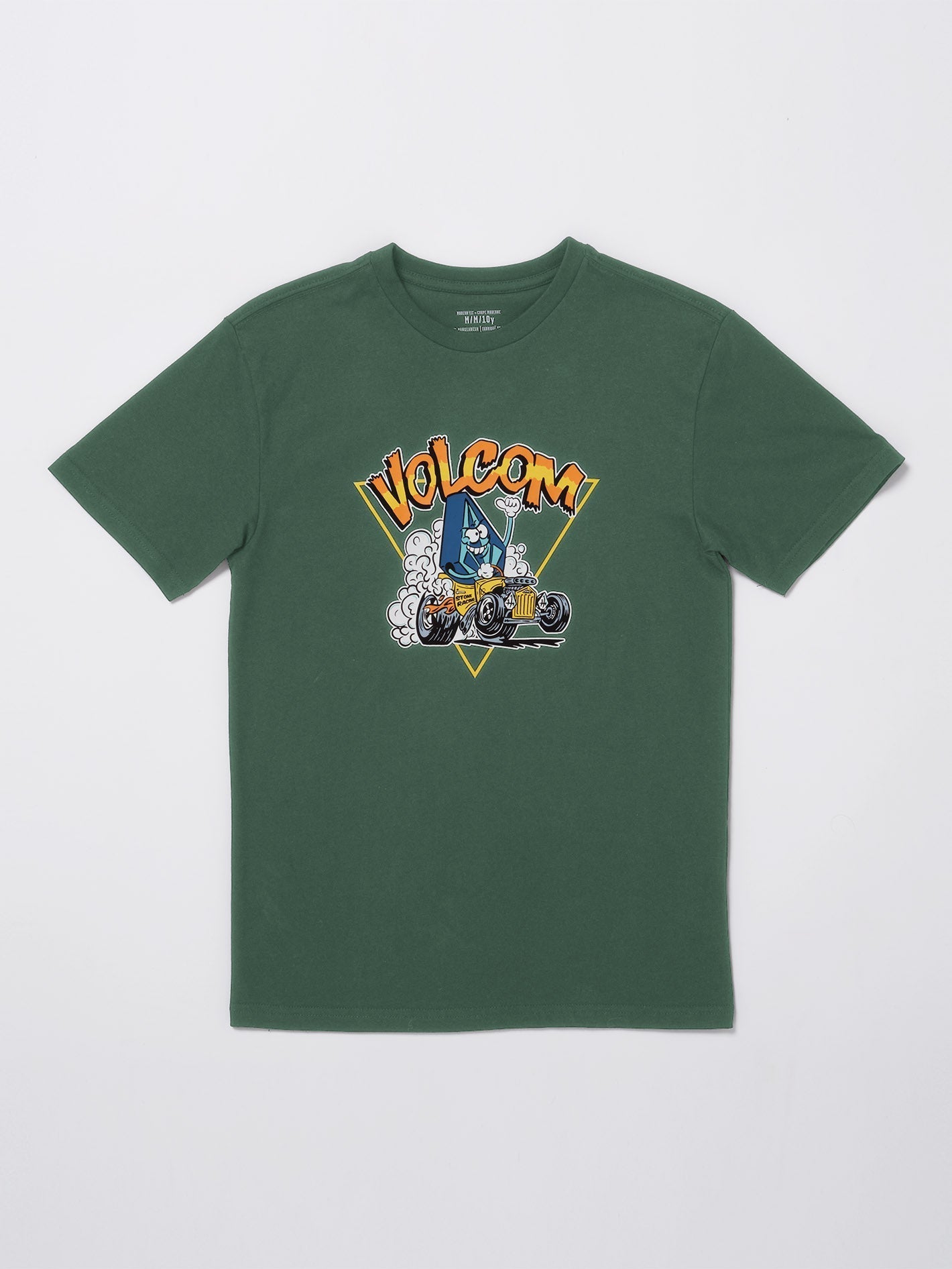 T-Shirt Hot Rodder - FIR GREEN - (ENFANT)